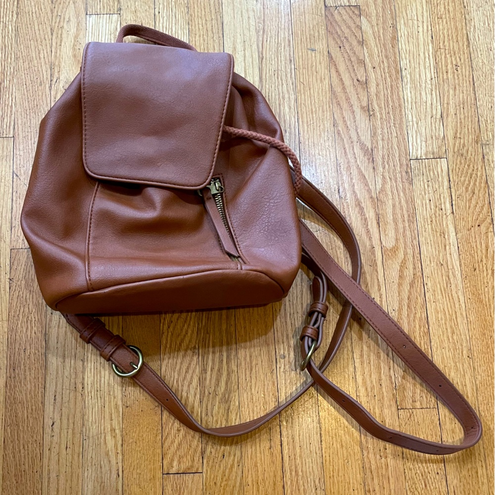 Universal Thread Faux Leather Mini Backpack
